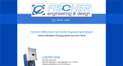 Desktop Screenshot of fischer-lasertechnik.de