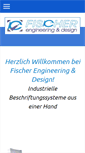 Mobile Screenshot of fischer-lasertechnik.de